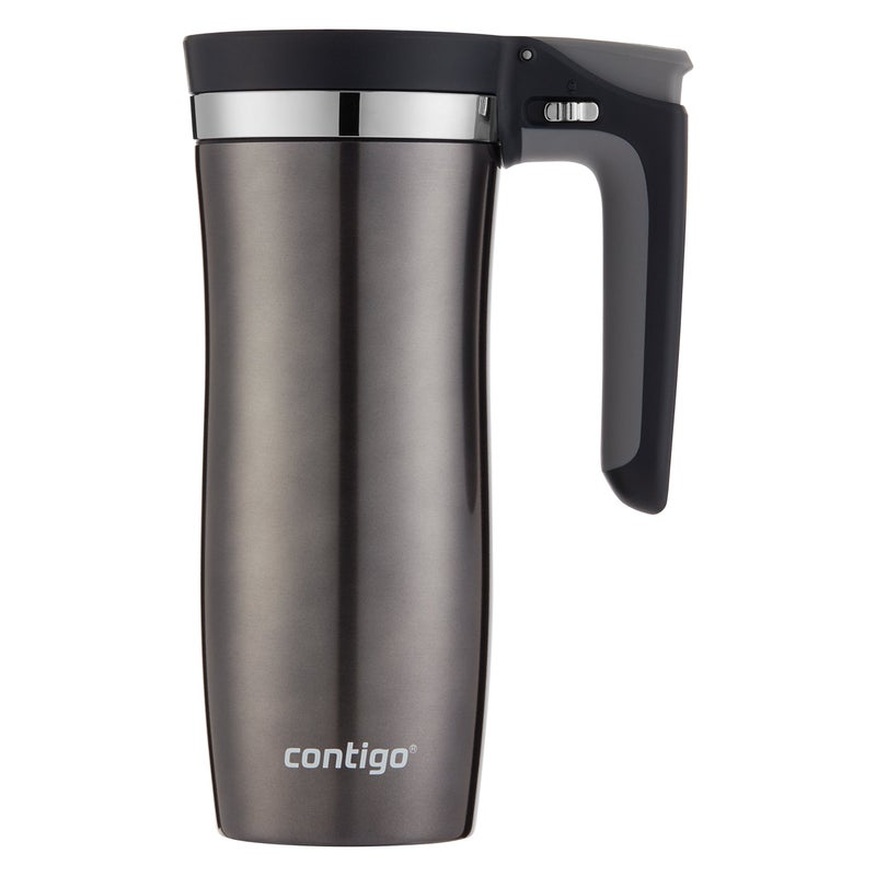 Contigo Handled AUTOSEAL Stainless Steel Travel Mug with Easy-Clean Lid 16 oz. - Image 2